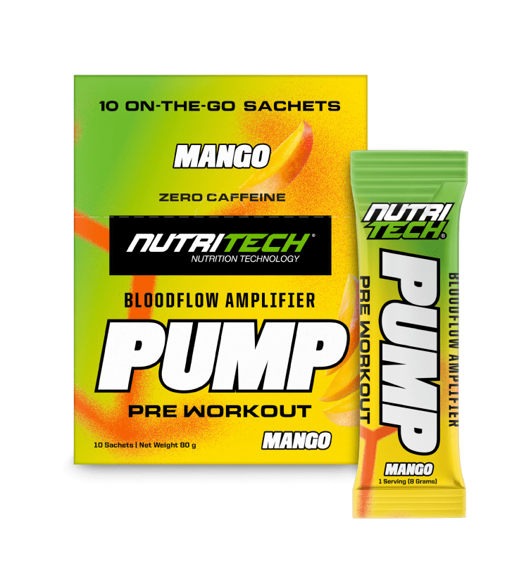 NUTRITECH® PUMP Pre-Workout Sachets